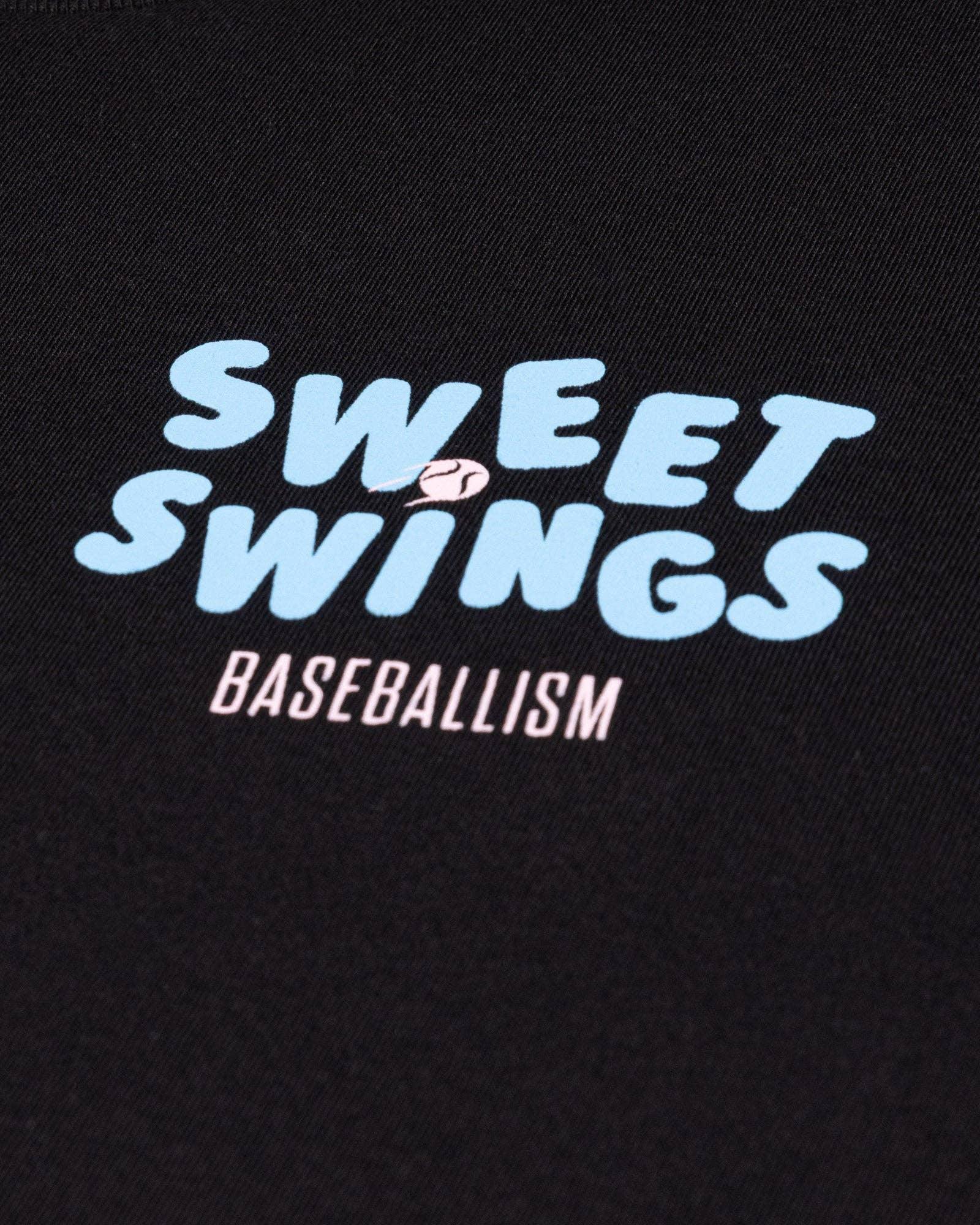 Baseballism Griffey Jr. Sweet Swings Gummy Candy Black T-Shirt - Youth - Image 3