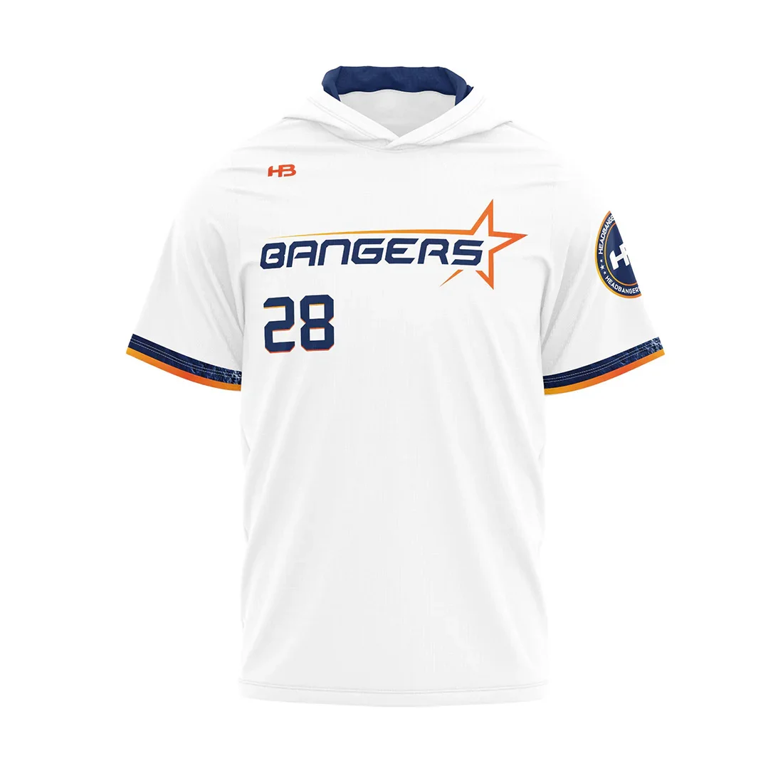 Headbanger Sports Exclusive "City Connect" Short Sleeve Lightweight Hoodies - Image 5
