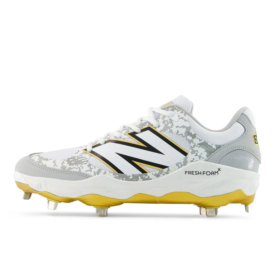 New Balance Men's Fresh Foam X 3000 V7 Armed Forces Metal Baseball Cleats - Image 4